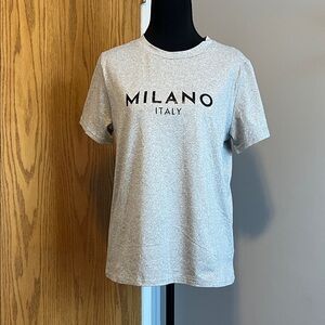 Gray Milano Italy T-Shirt